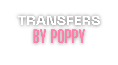 TRANSFERS BY POPPY logo