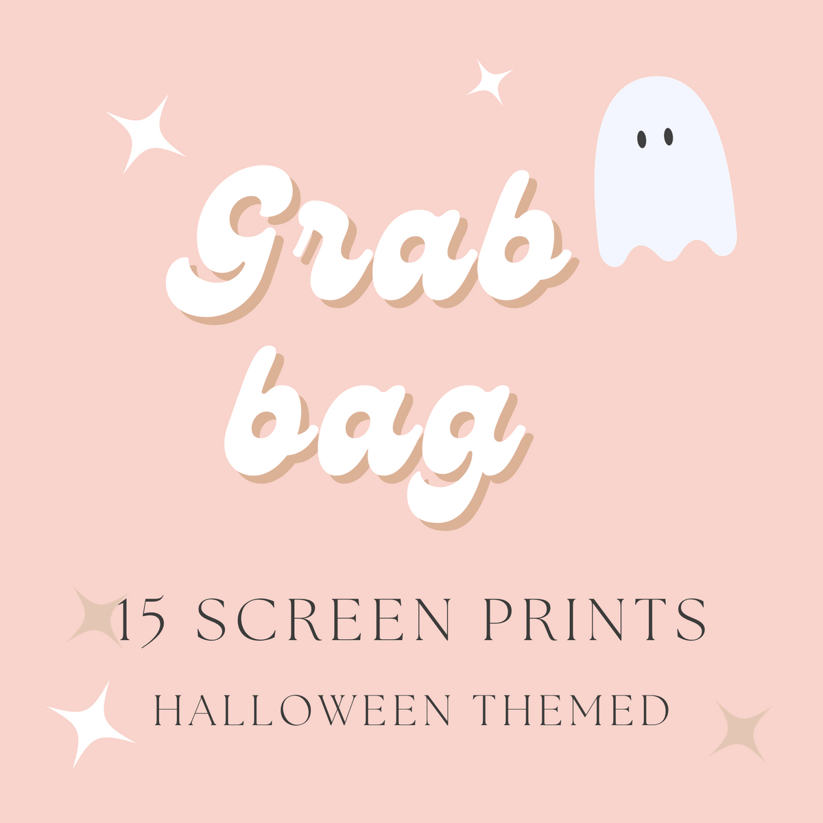 15 HALLOWEEN/FALL SCREEN PRINTS GRAB BAG