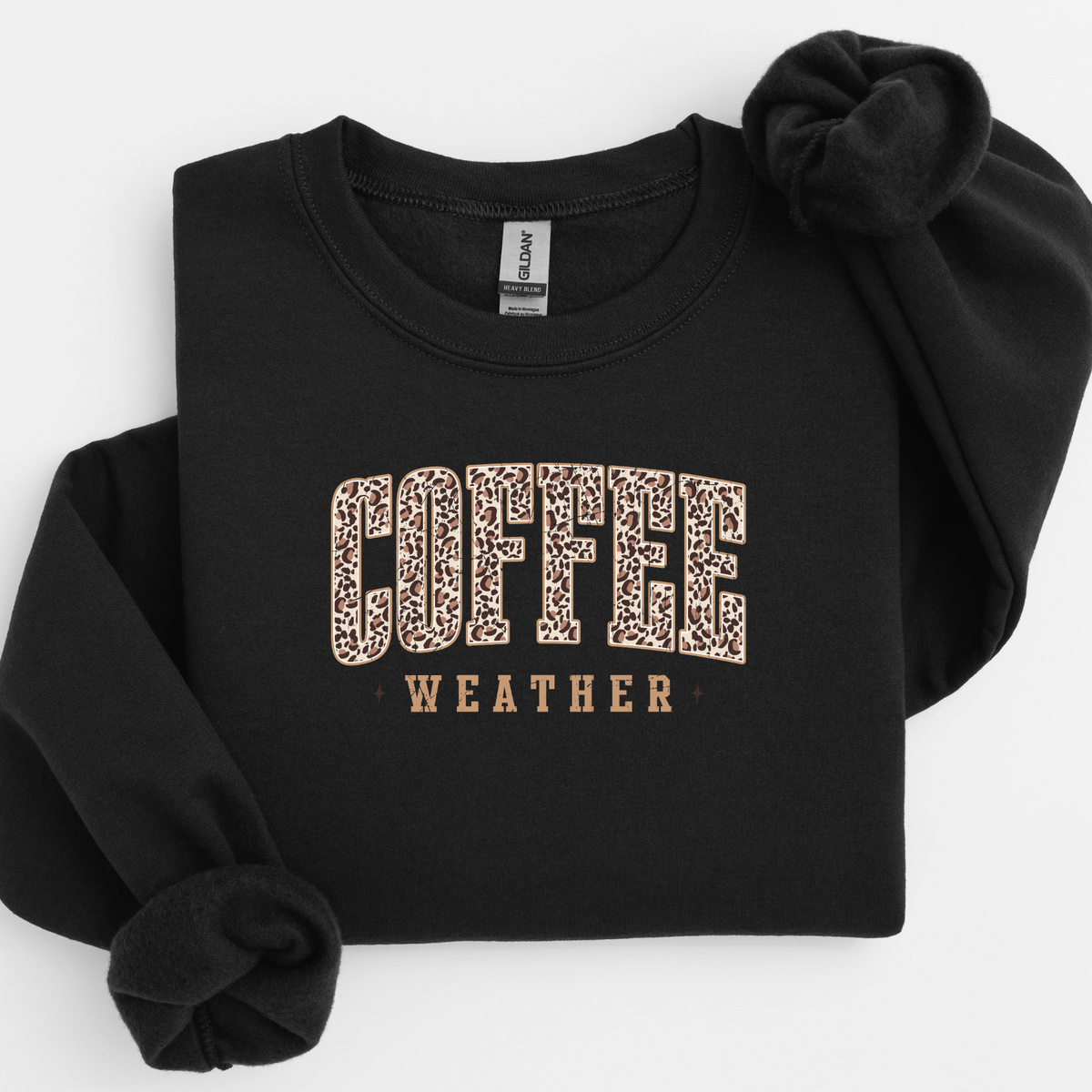 LEOPARD COFFEE WEATHER - THIN MATTE CLEAR FILM