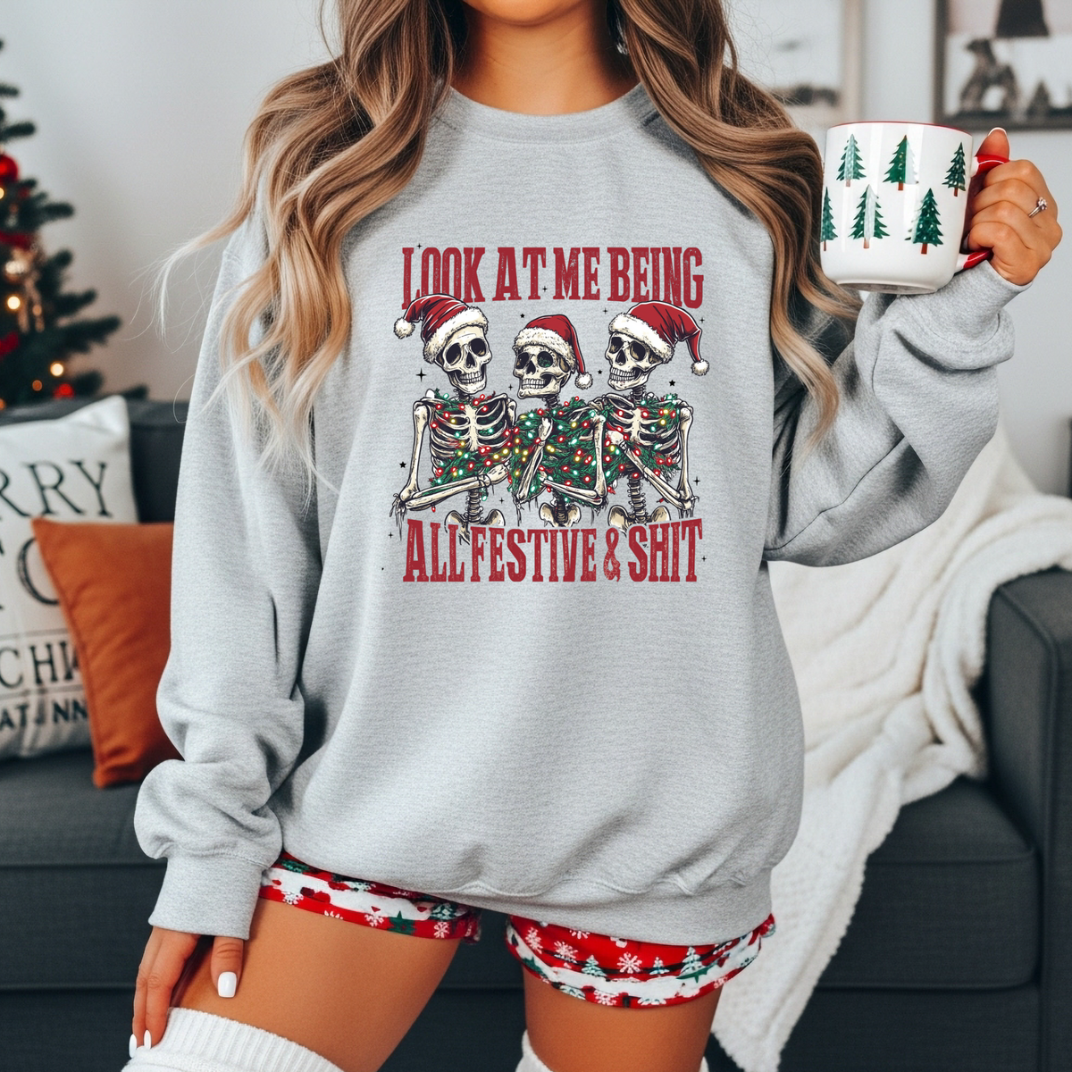 ME BEING ALL FESTIVE AND SHIT- THIN MATTE CLEAR FILM