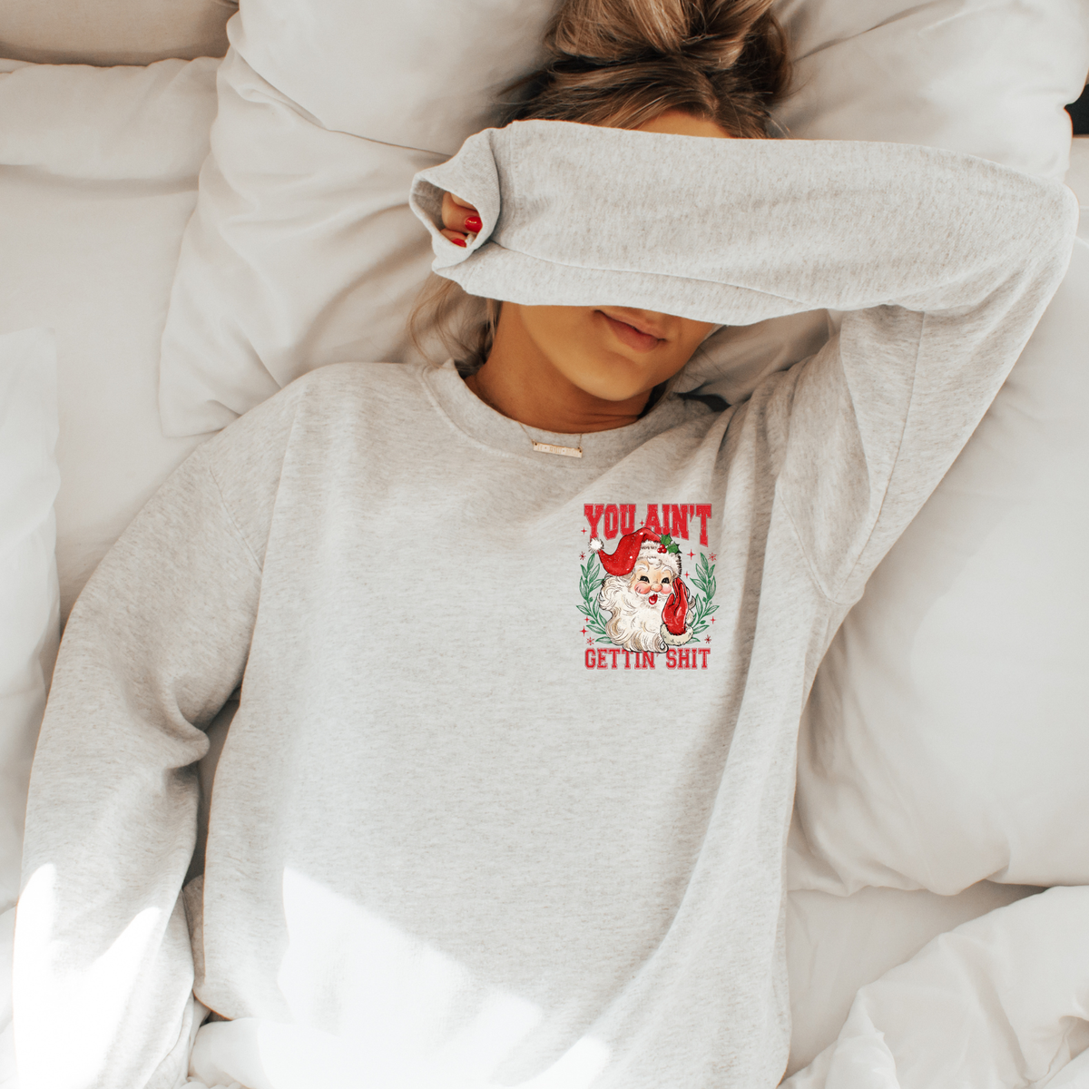 YOU AIN'T GETTIN SHIT POCKET - THIN MATTE CLEAR FILM