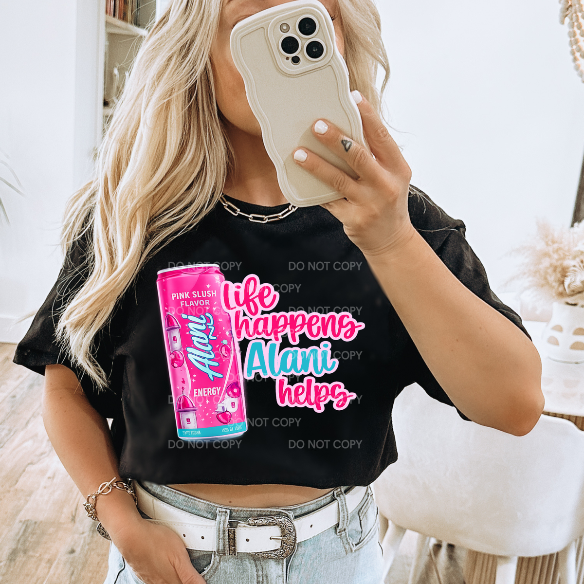 LIFE HAPPENS ALANI HELPS - THIN MATTE CLEAR FILM
