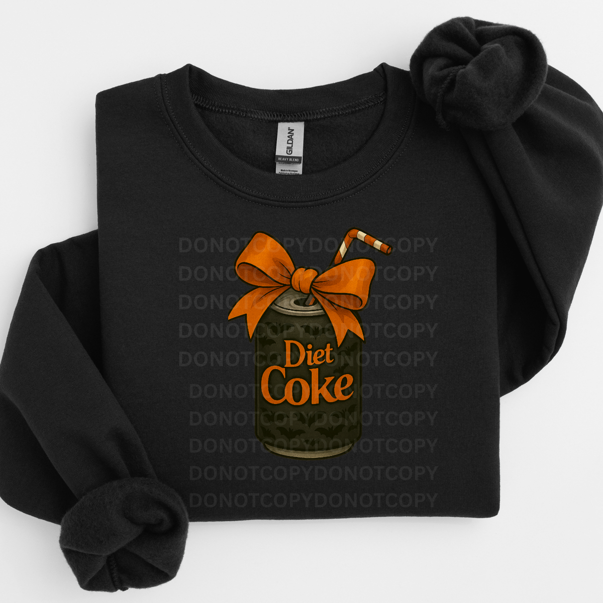 SPOOKY BATS DIET COKE - THIN MATTE CLEAR FILM