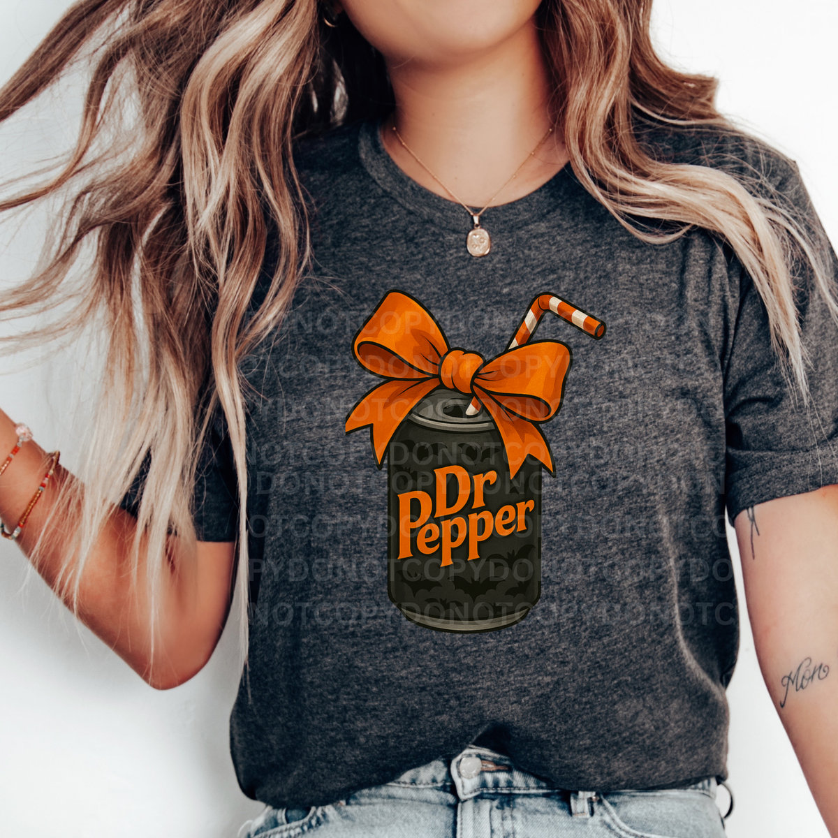 SPOOKY BATS DR. PEPPER - THIN MATTE CLEAR FILM