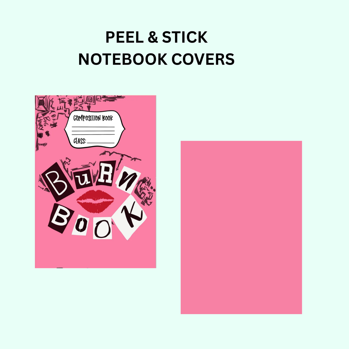 BURN BOOK COVER SET - MADE TO ORDER