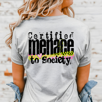 CERTIFIED MENACE TO SOCIETY BUNDLE- THIN MATTE CLEAR FILM