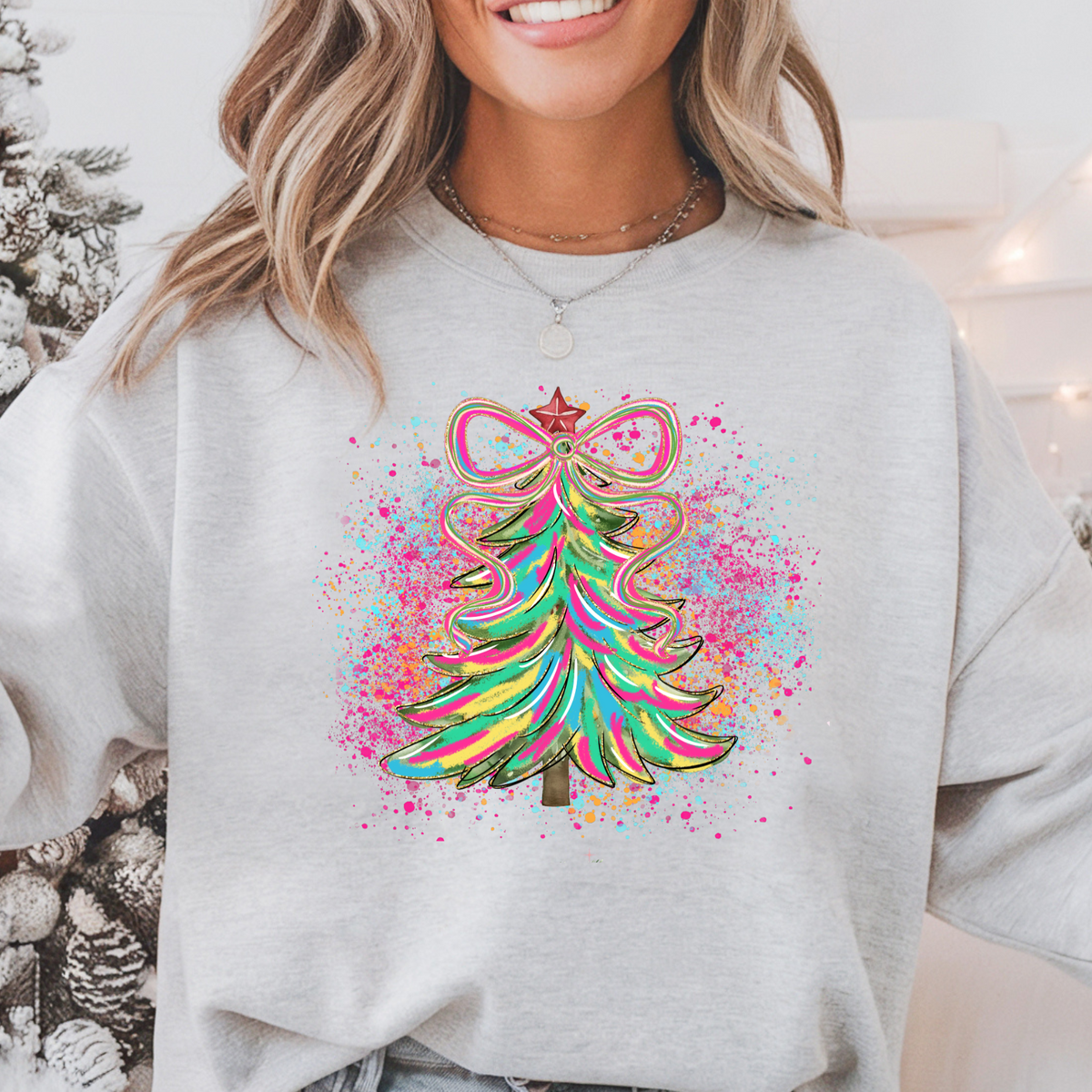 COLORBLAST CHRISTMAS TREE - THIN MATTE CLEAR FILM