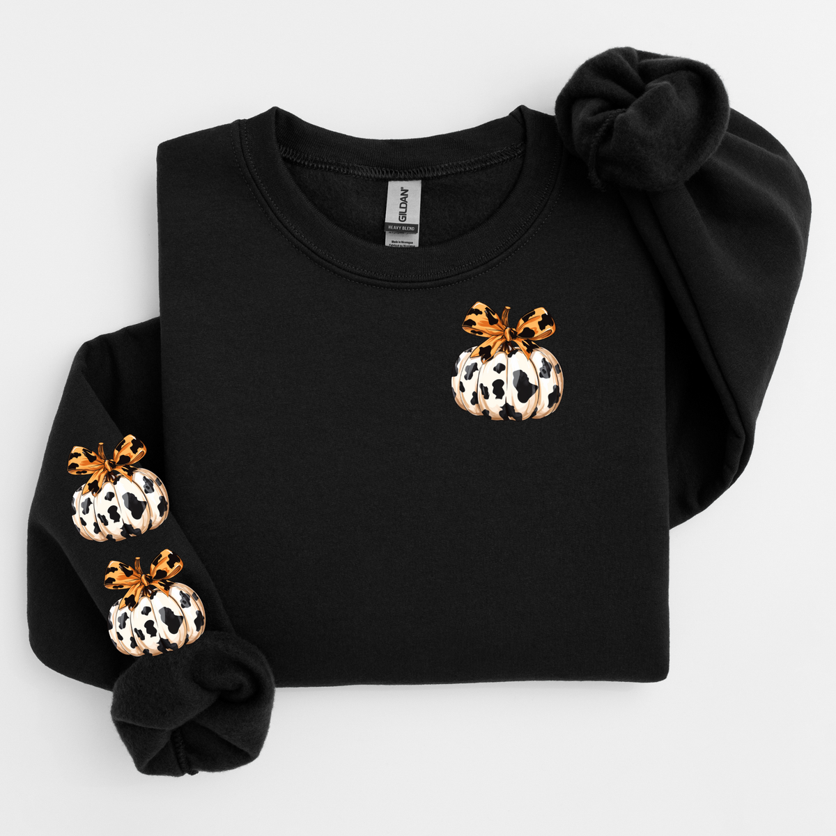WESTERN PUMPKIN POCKET W/ SLEEVES -THIN MATTE CLEAR FILM