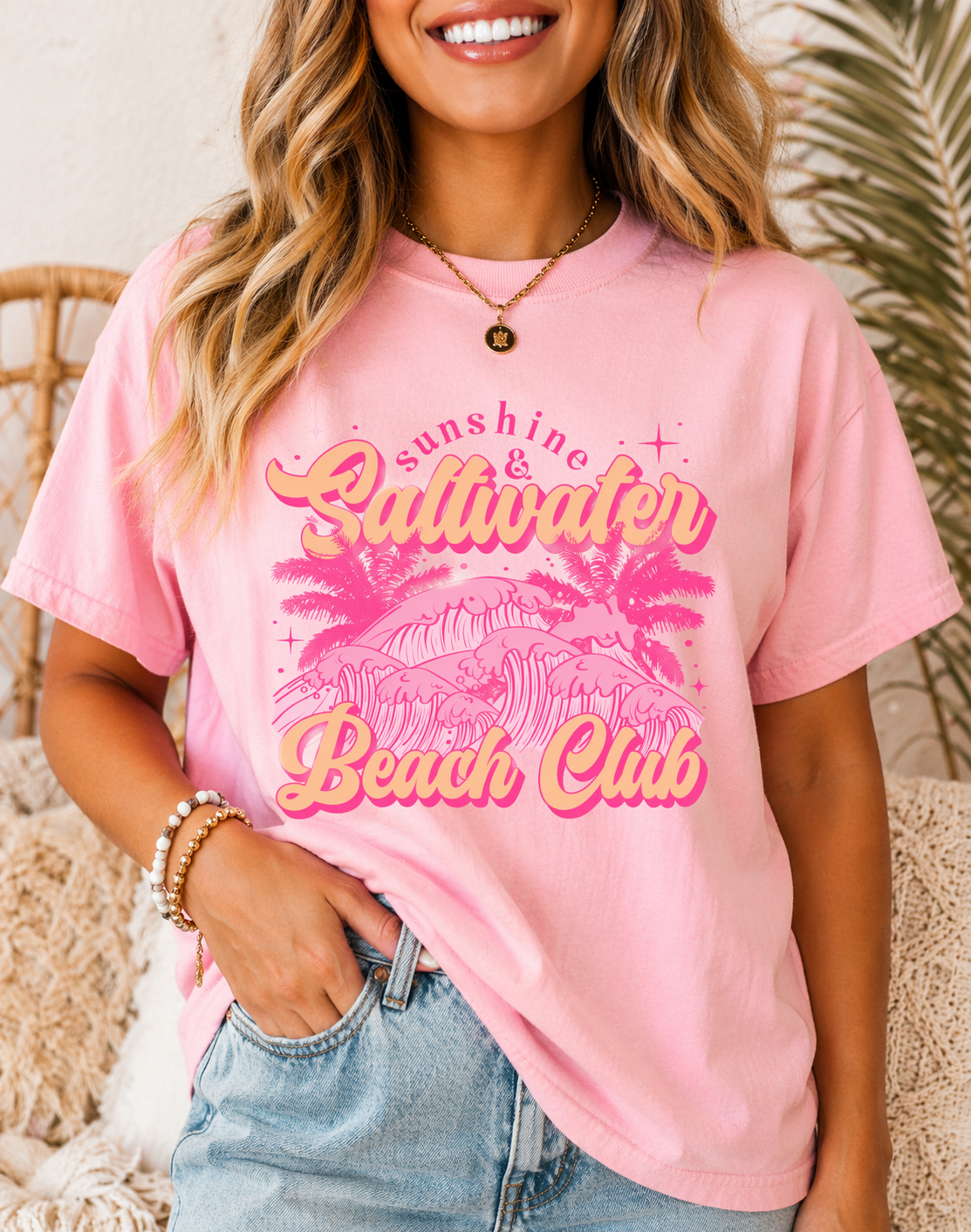 SALTWATER BEACH CLUB - THIN MATTE CLEAR FILM
