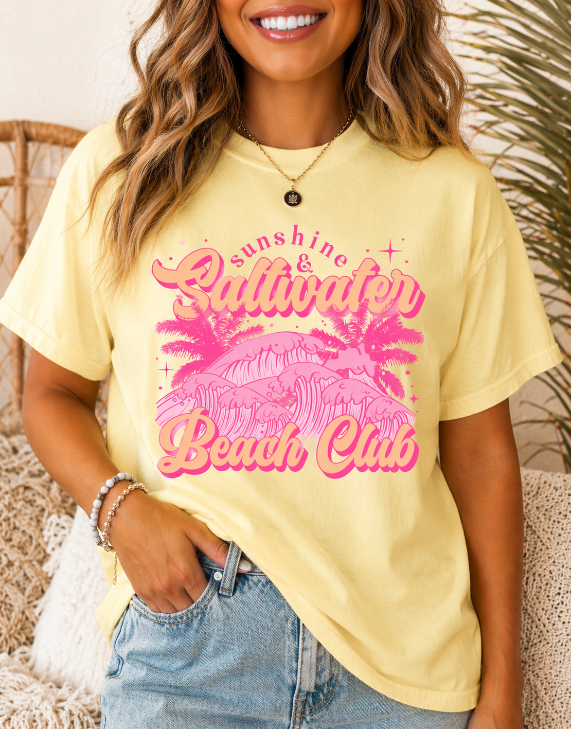 SALTWATER BEACH CLUB - THIN MATTE CLEAR FILM