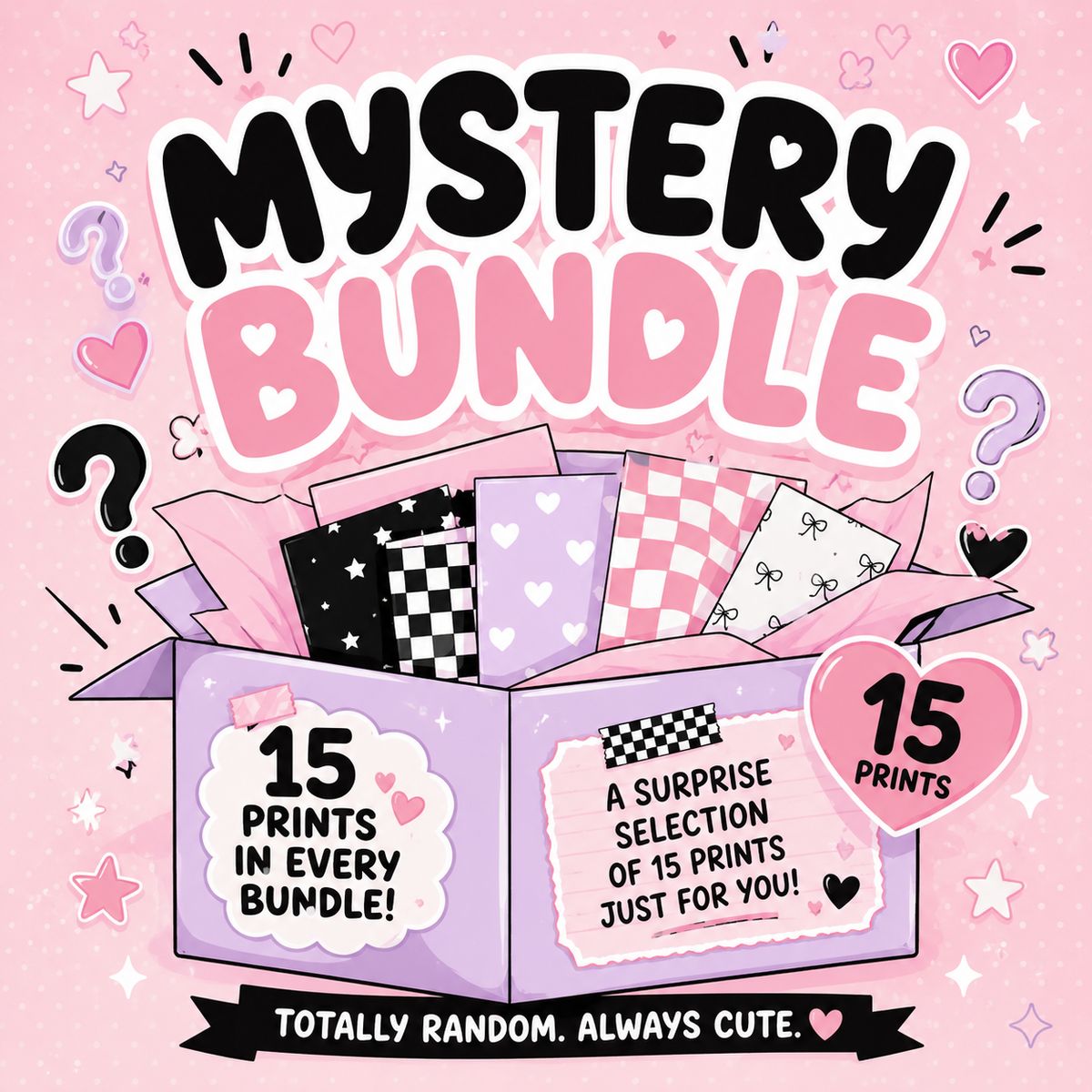 MYSTERY BUNDLE - 15 FULL COLOR TRANSFERS