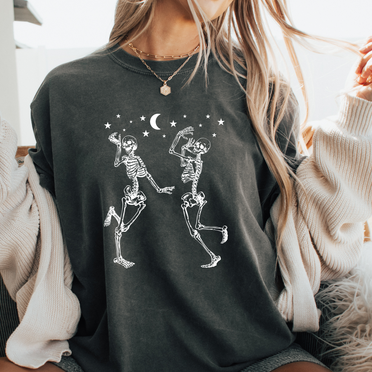 DANCING IN THE MOONLIGHT SKELLIES - WHITE