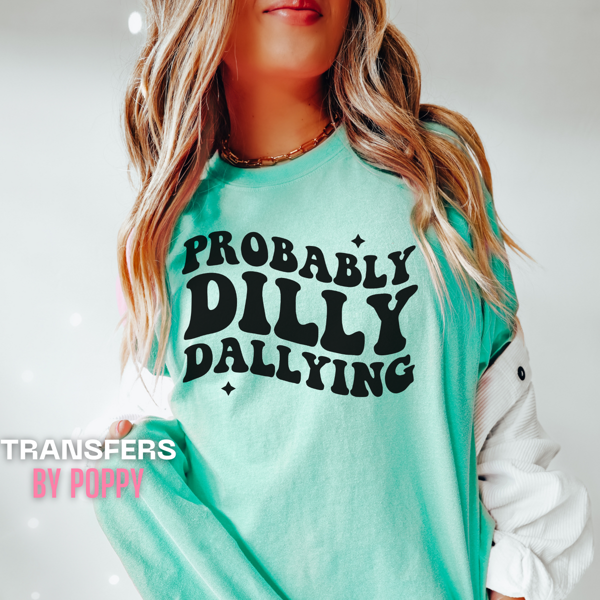 DILLY DALLYING - BLACK