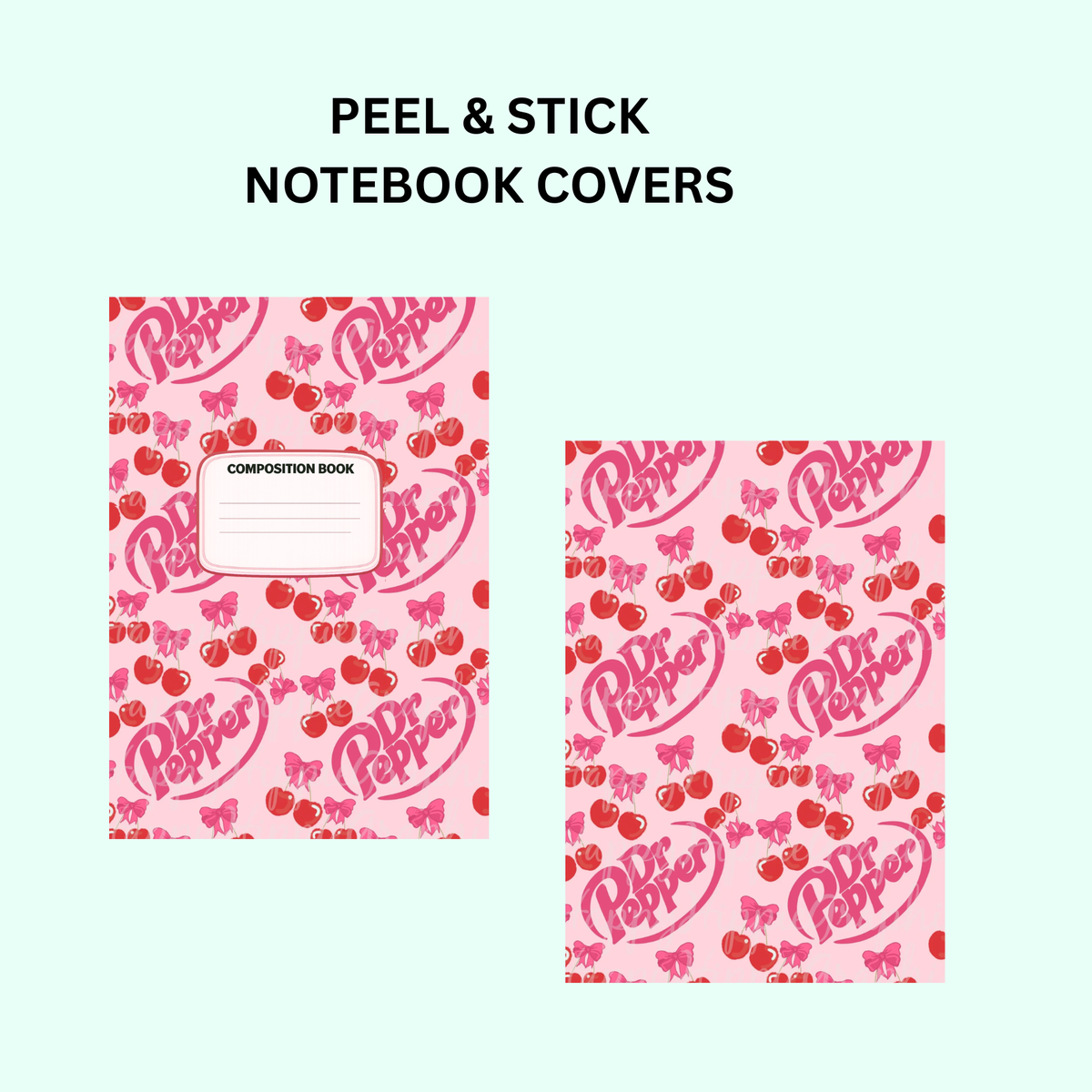 COQUETTE D PEPPER NOTEBOOK COVER SET - MADE TO ORDER
