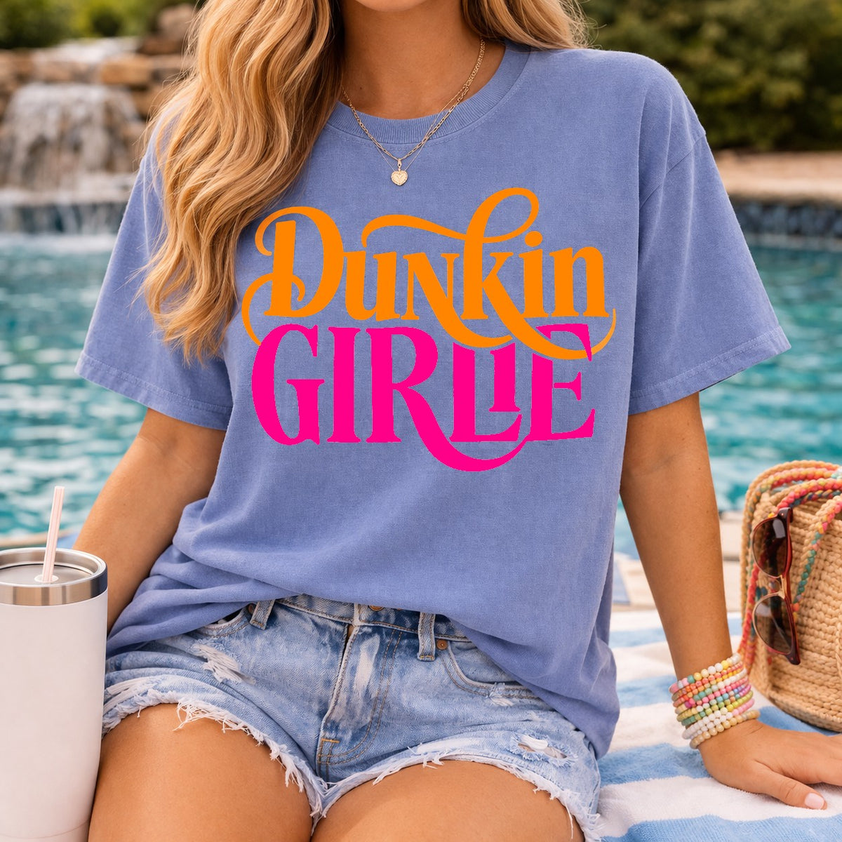 DUNKIN GIRLIE - THIN MATTE CLEAR FILM