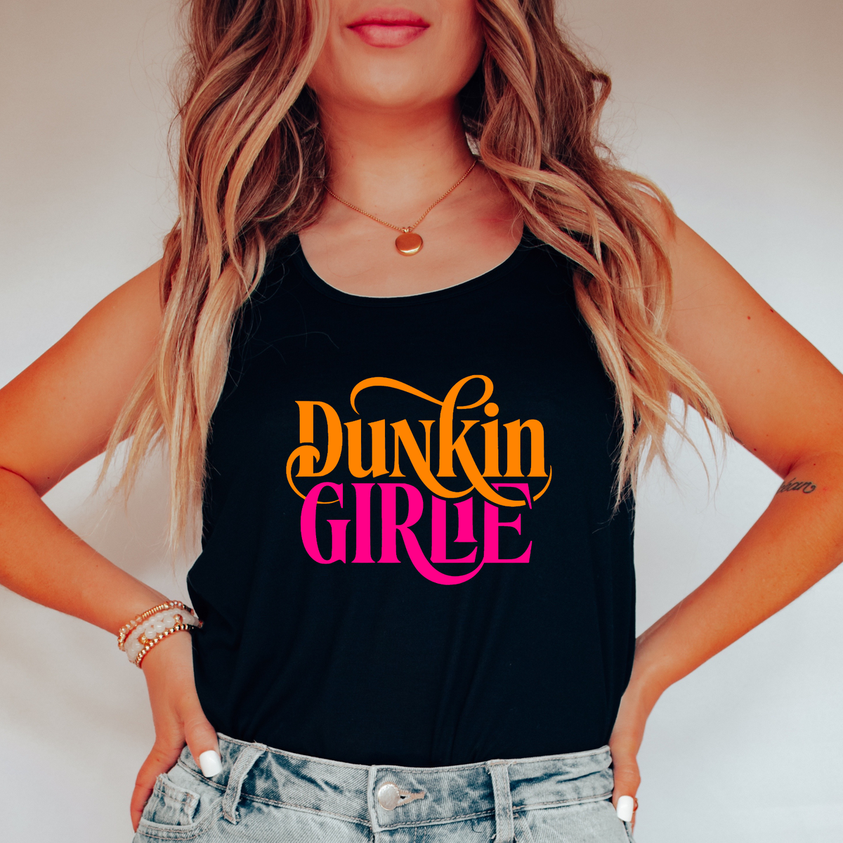DUNKIN GIRLIE - THIN MATTE CLEAR FILM