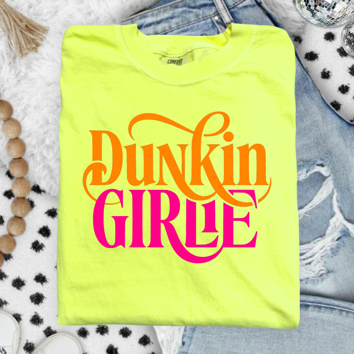 DUNKIN GIRLIE - THIN MATTE CLEAR FILM