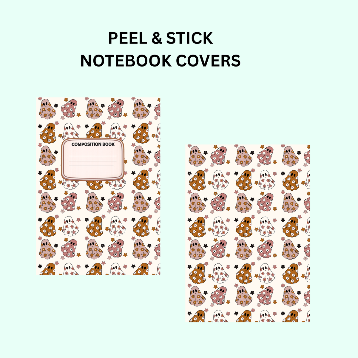 GHOSTS NOTEBOOK COVER SET - MADE TO ORDER