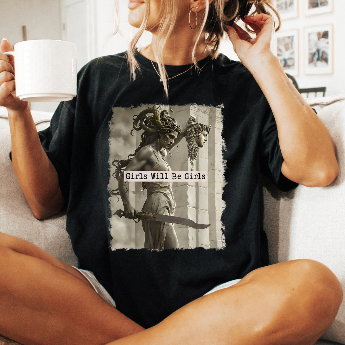 GIRLS WILL BE GIRLS - THIN MATTE CLEAR FILM