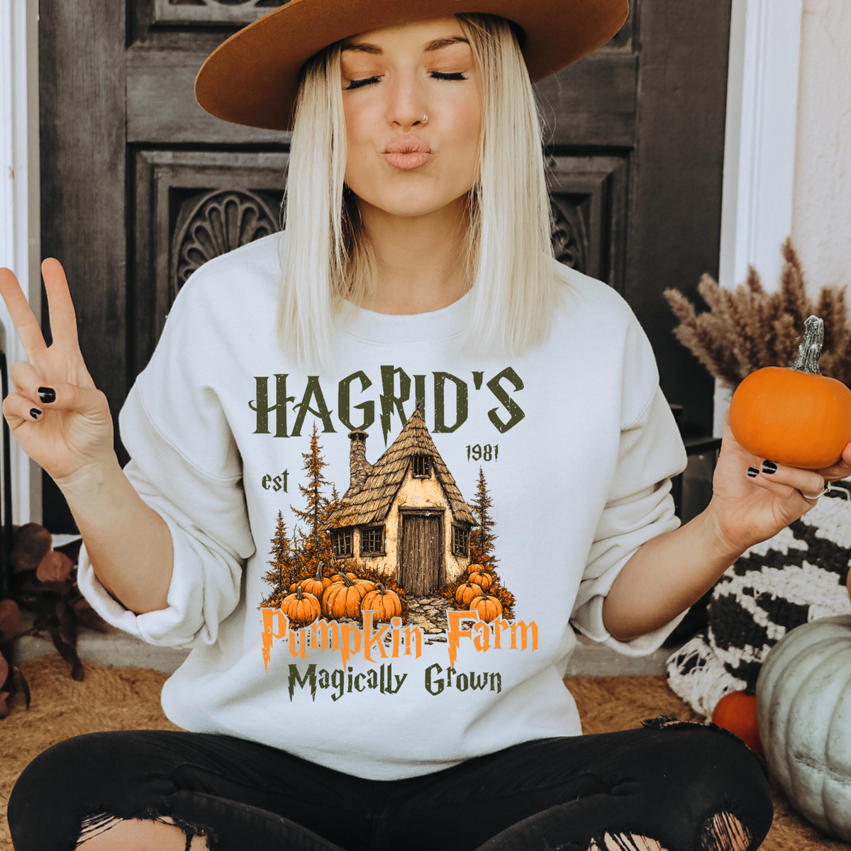 HAGRID'S PUMPKIN FARM - THIN MATTE CLEAR FILM