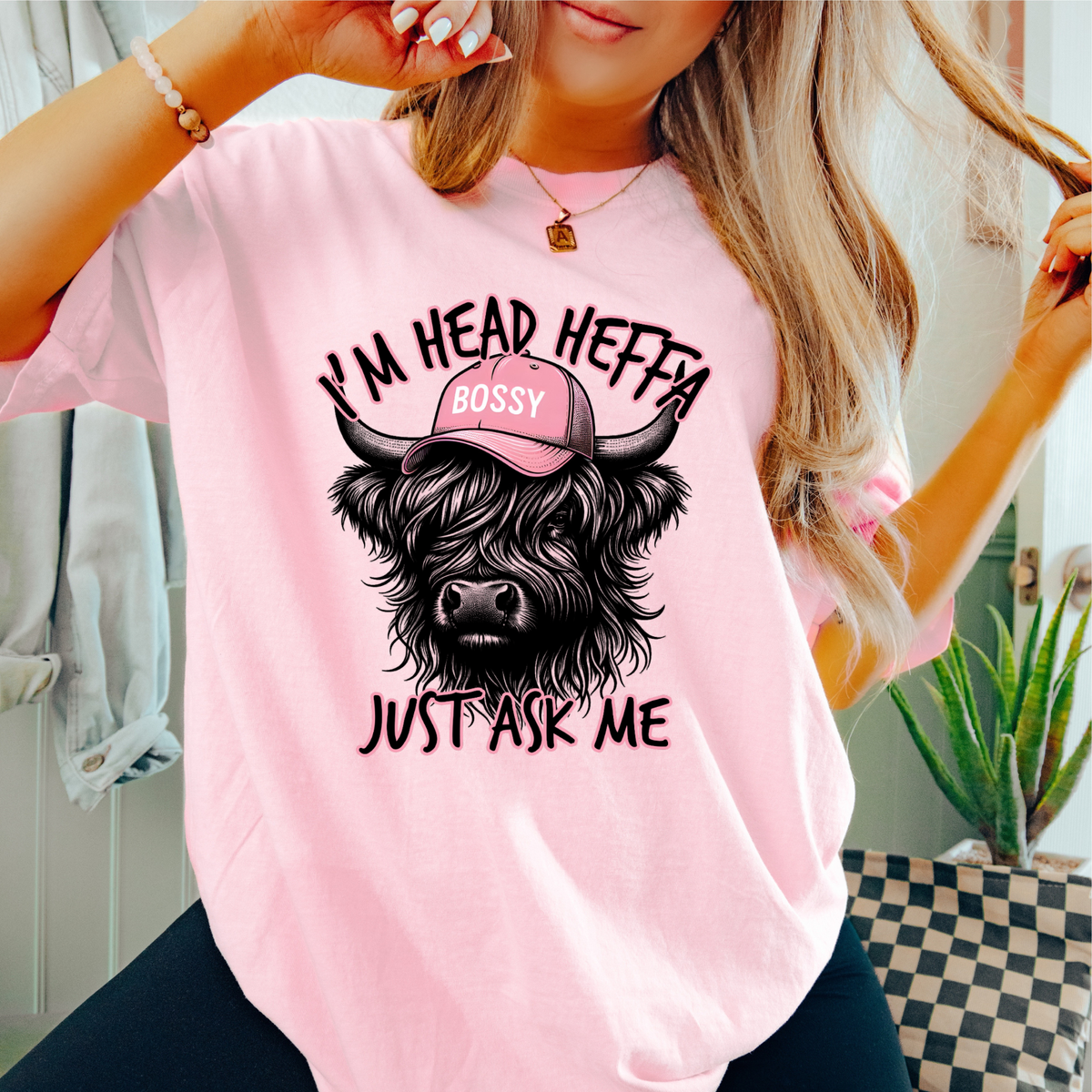 I'M HEAD HEFFA W/POCKET - THIN MATTE CLEAR FILM