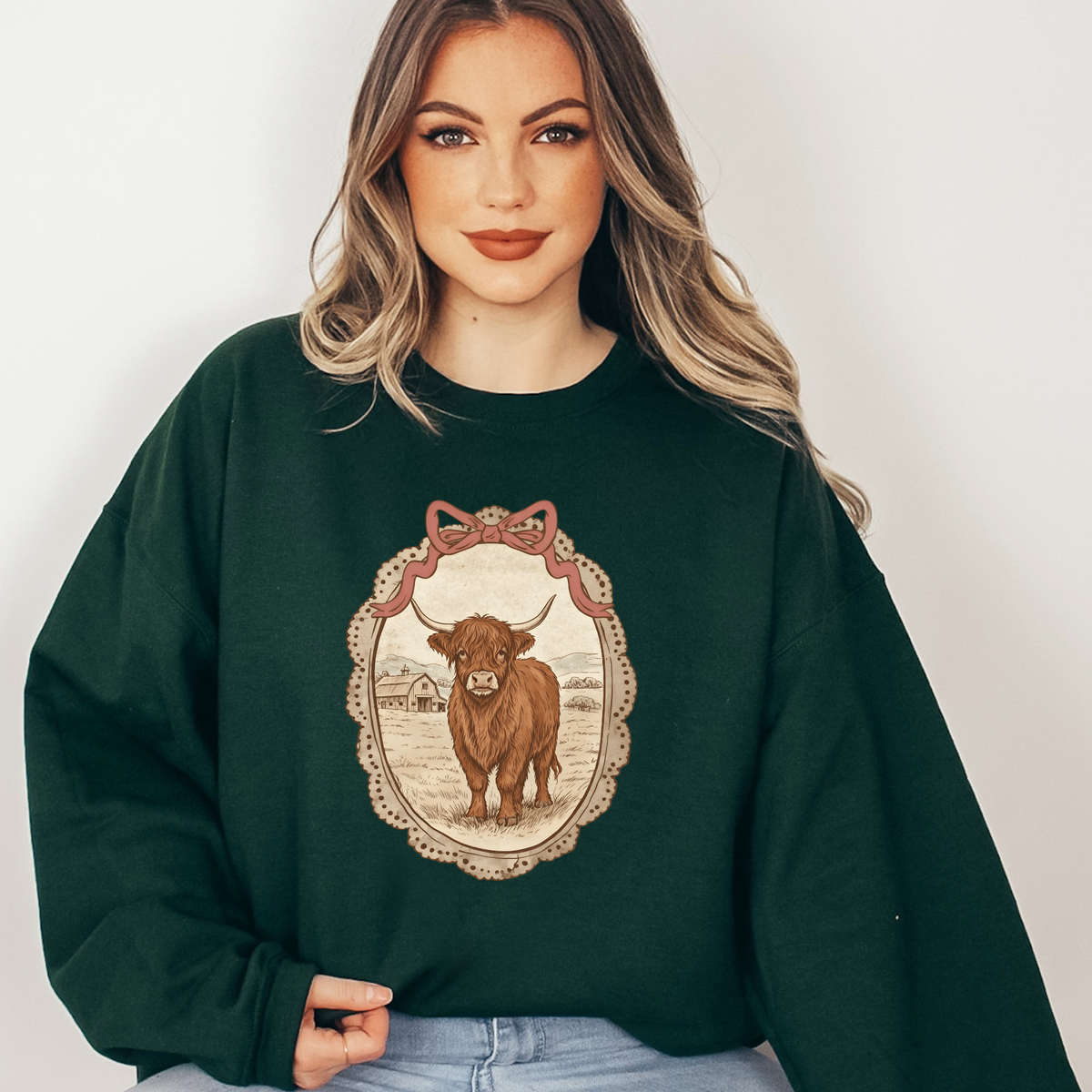 HIGHLAND COW PORTRAIT