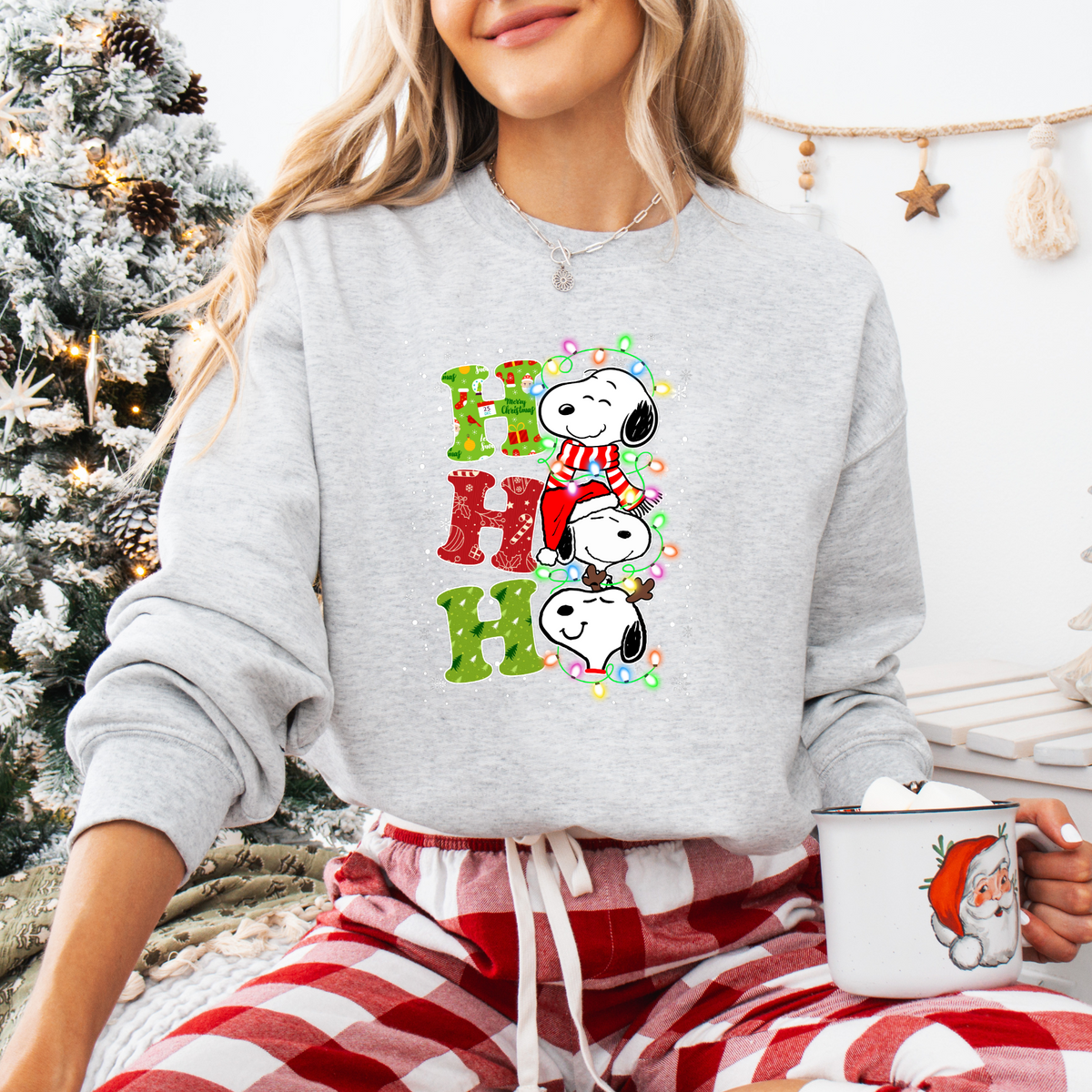 HO HO HO DOG - THIN MATTE CLEAR FILM