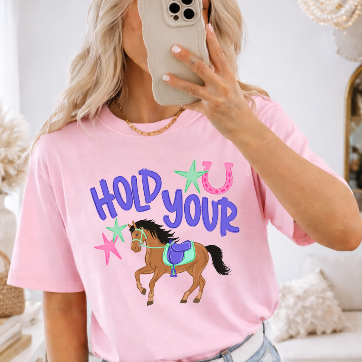 HOLD YOUR HORSES - THIN MATTE CLEAR FILM
