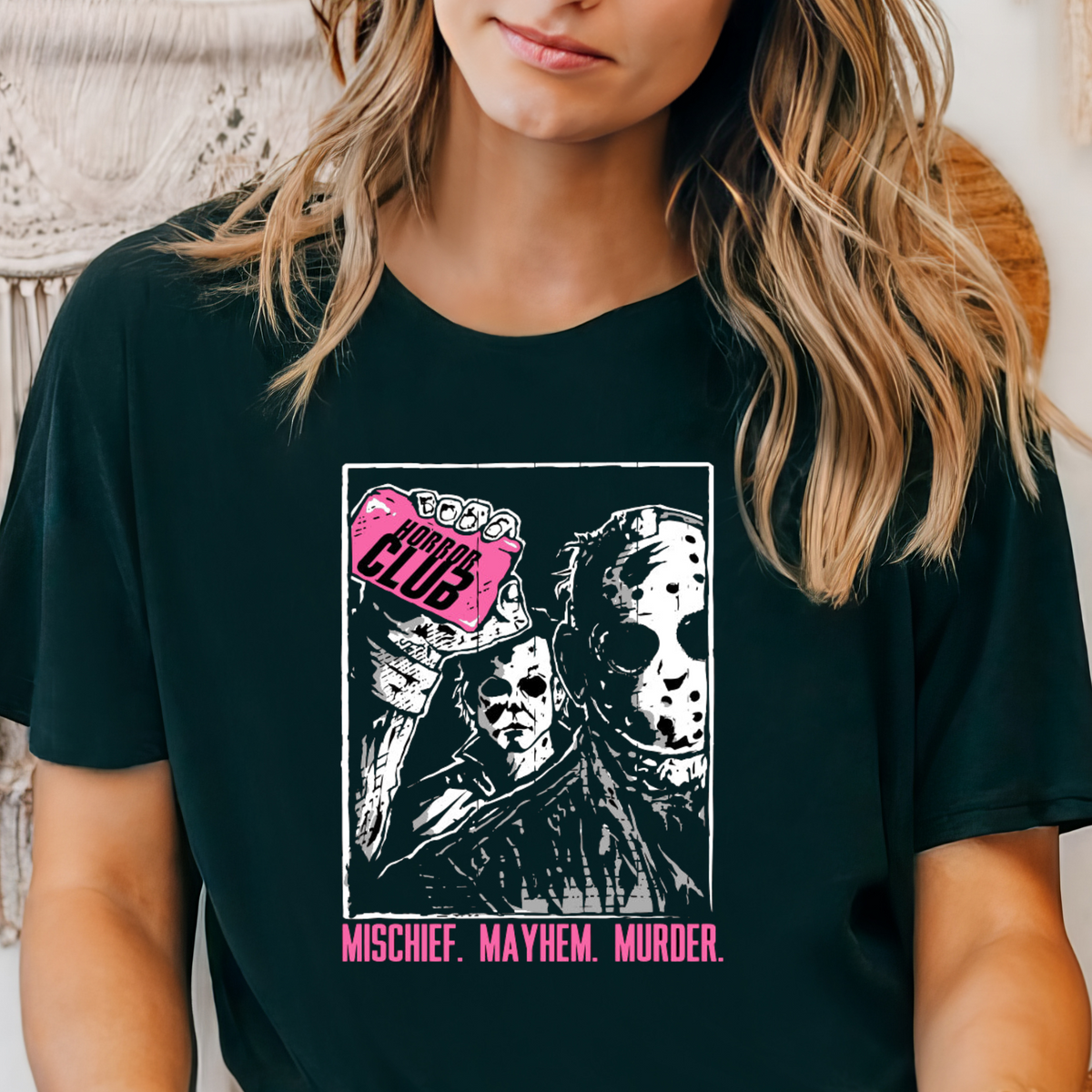 HORROR CLUB- THIN MATTE CLEAR FILM