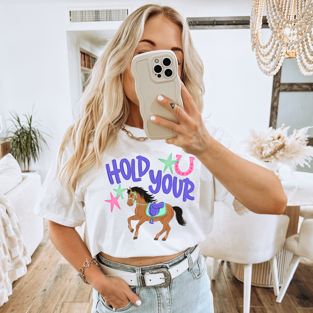 HOLD YOUR HORSES - THIN MATTE CLEAR FILM