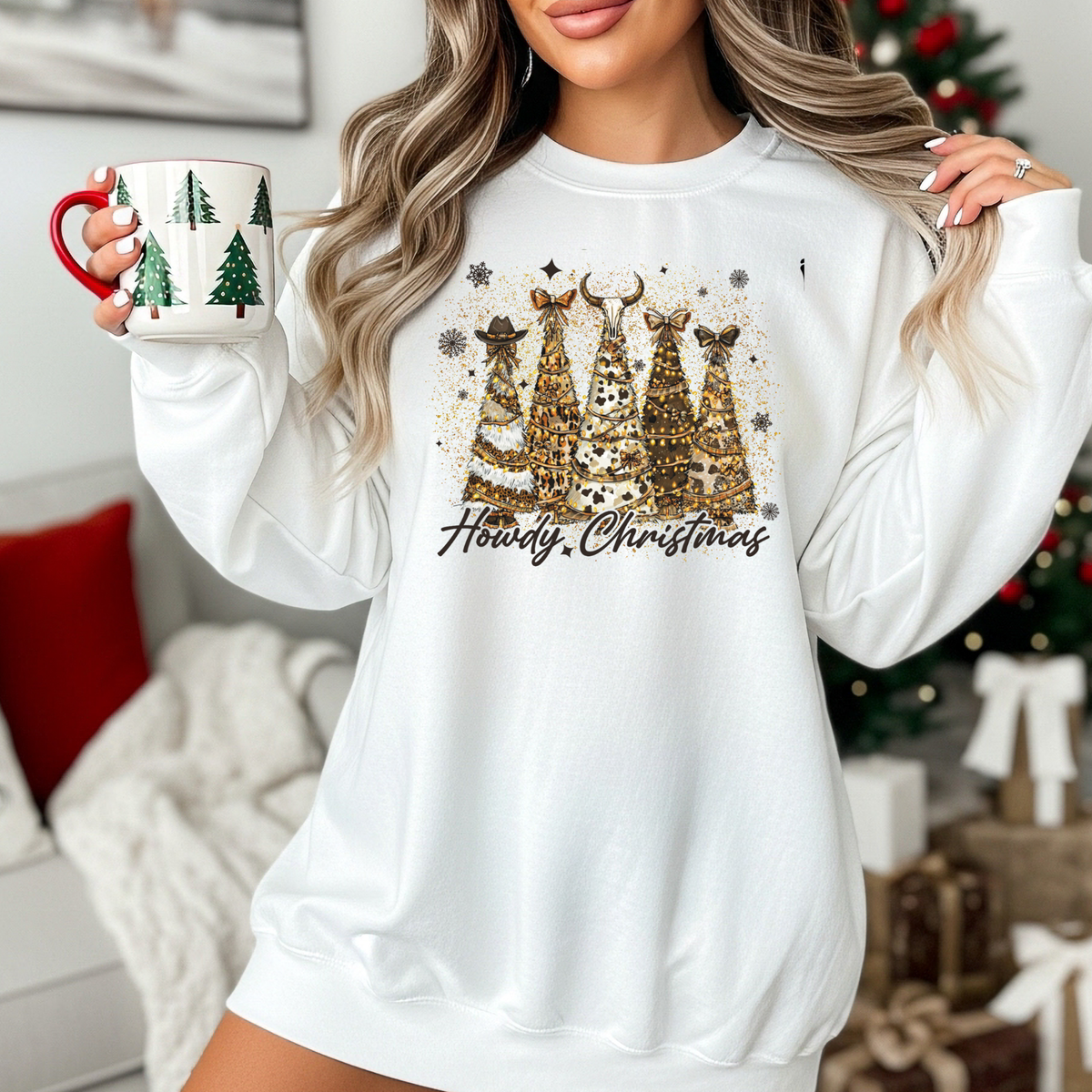 HOWDY CHRISTMAS - THIN MATTE CLEAR FILM