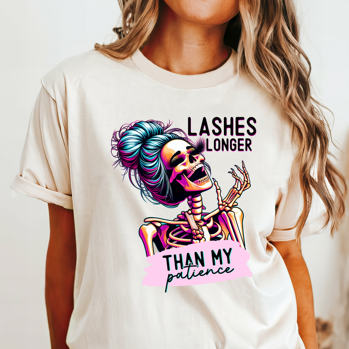 LASHES LONGER THAN MY PATIENCE  - THIN MATTE CLEAR FILM