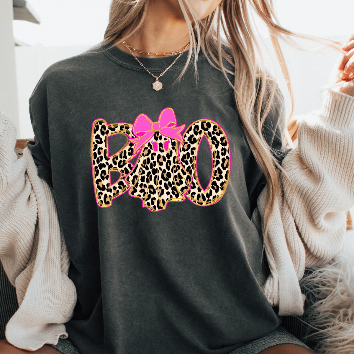 LEOPARD BOO - THIN MATTE CLEAR FILM