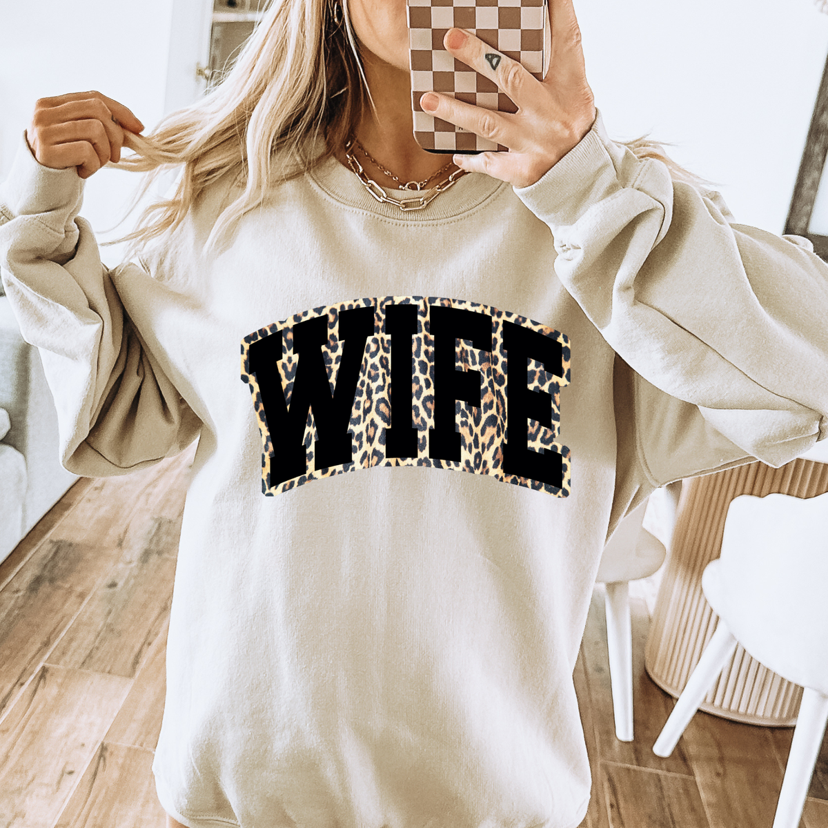 LEOPARD WIFE - THIN MATTE CLEAR FILM