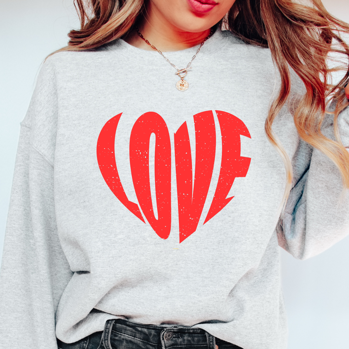 LOVE TEXT - THIN MATTE CLEAR FILM