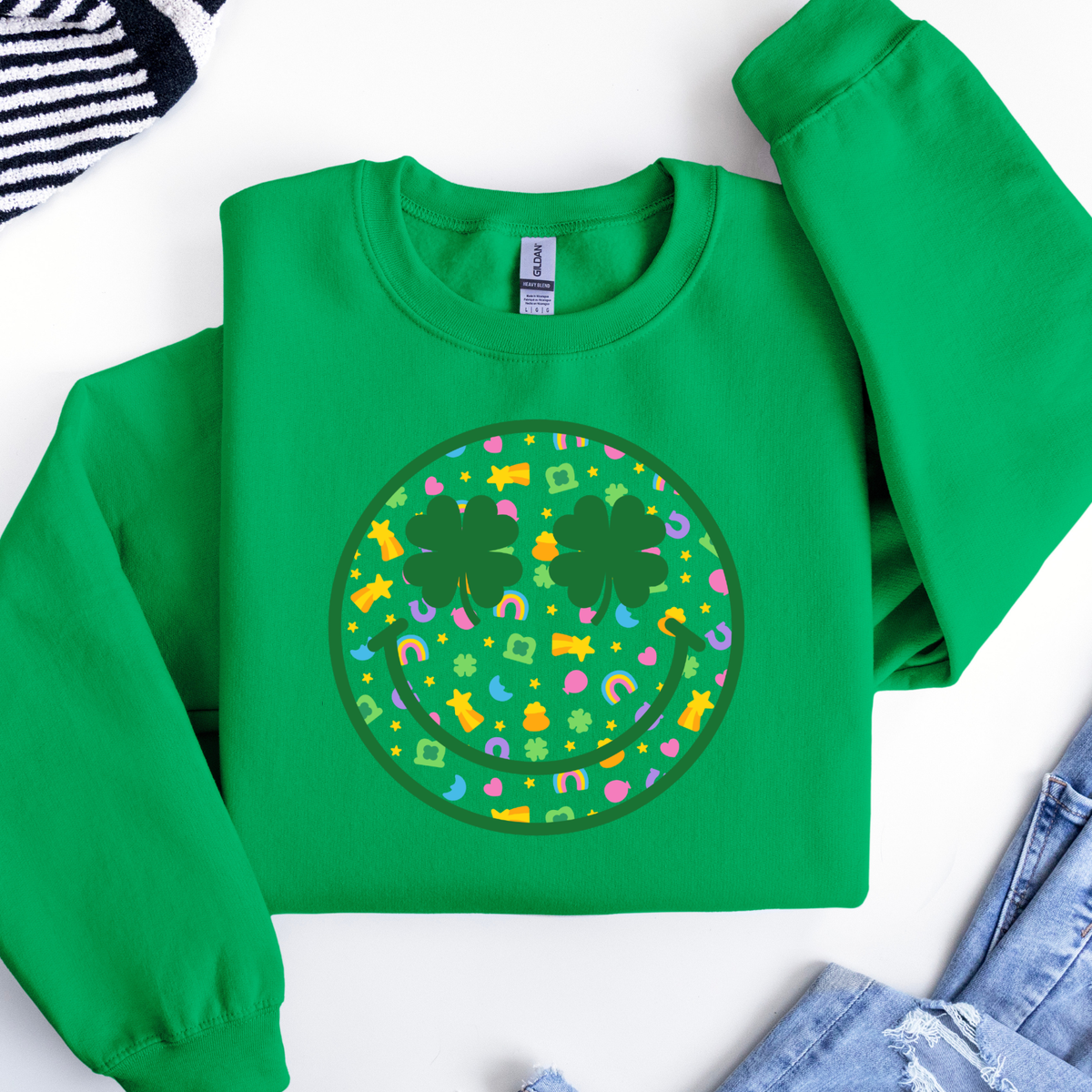 LUCKY CHARM SMILEY - THIN MATTE CLEAR FILM