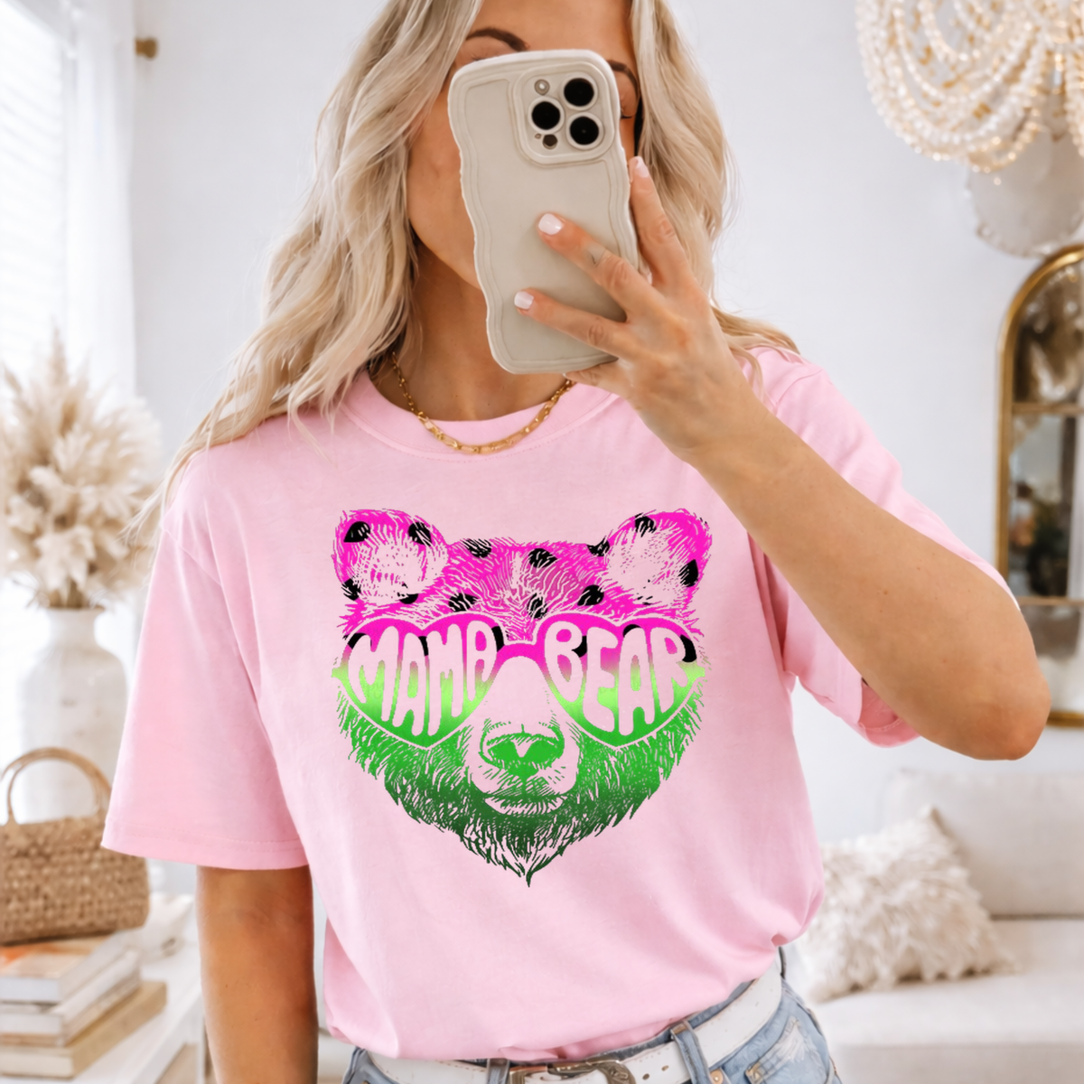 MAMA BEAR - THIN MATTE CLEAR FILM