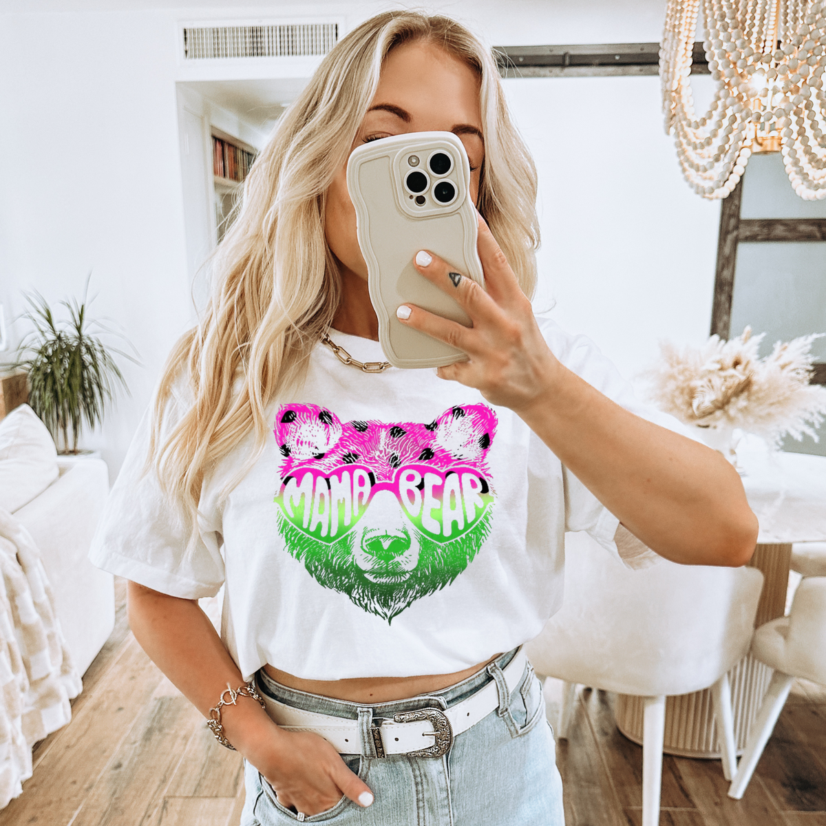 MAMA BEAR - THIN MATTE CLEAR FILM