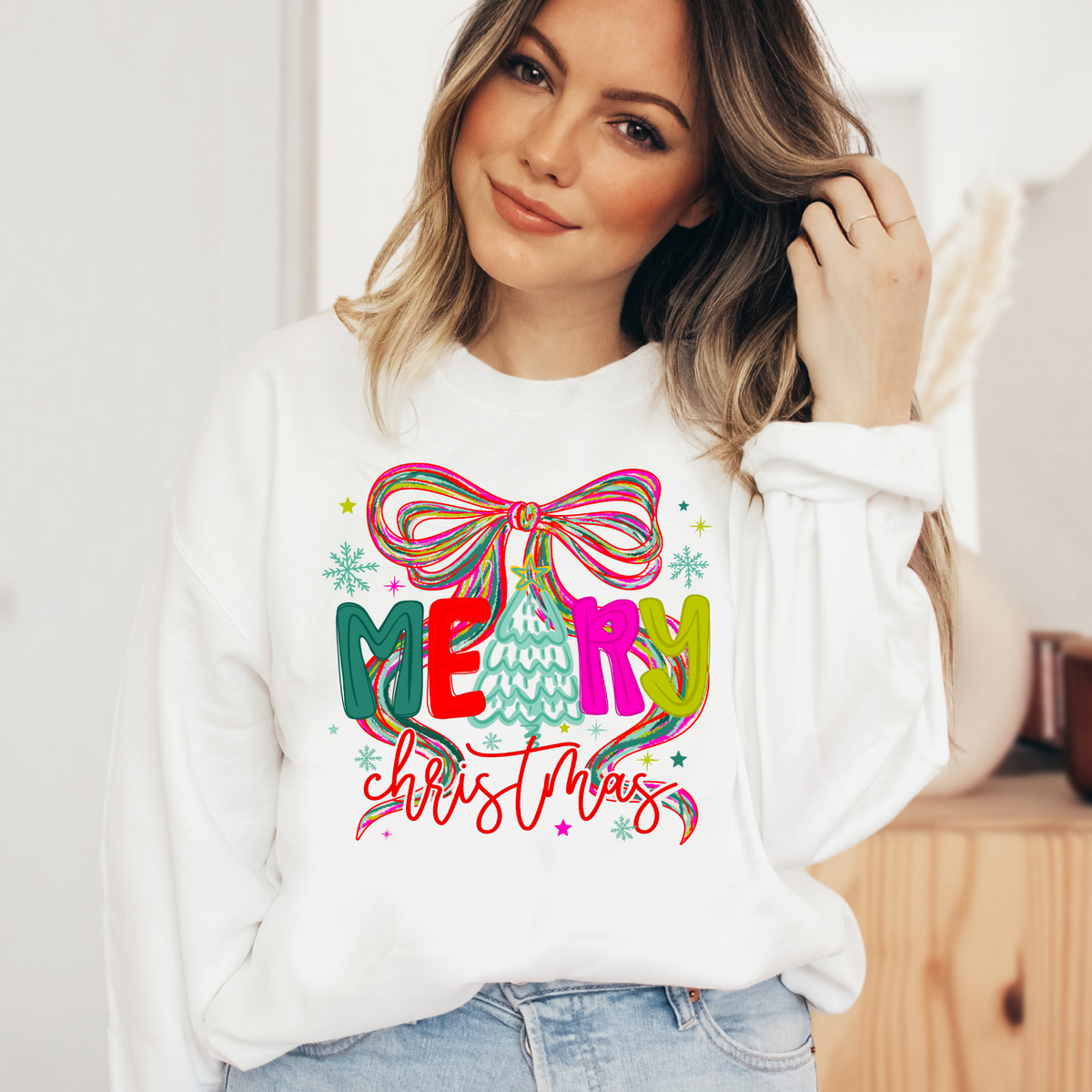 COQUETTE MERRY CHRISTMAS - THIN MATTE CLEAR FILM
