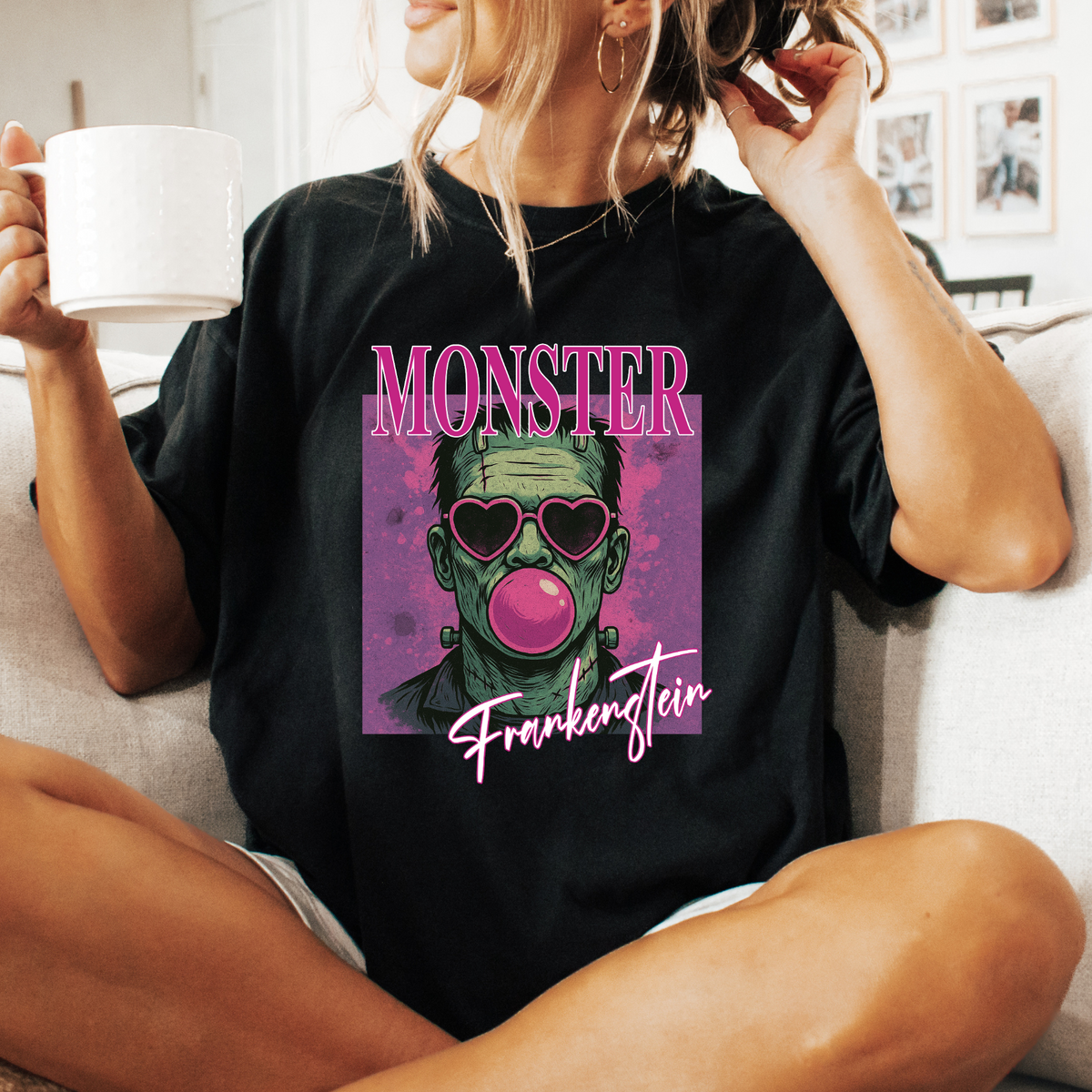 MONSTER FRANKENSTEIN- THIN MATTE CLEAR FILM