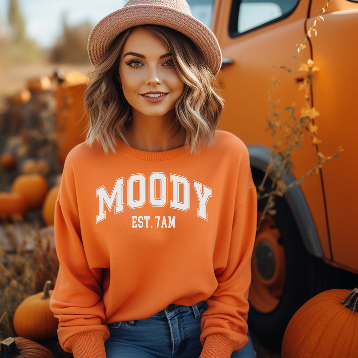 MOODY EST. 7AM - WHITE