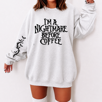 I'M A NIGHTMARE BEFORE COFFEE W/ SLEEVE