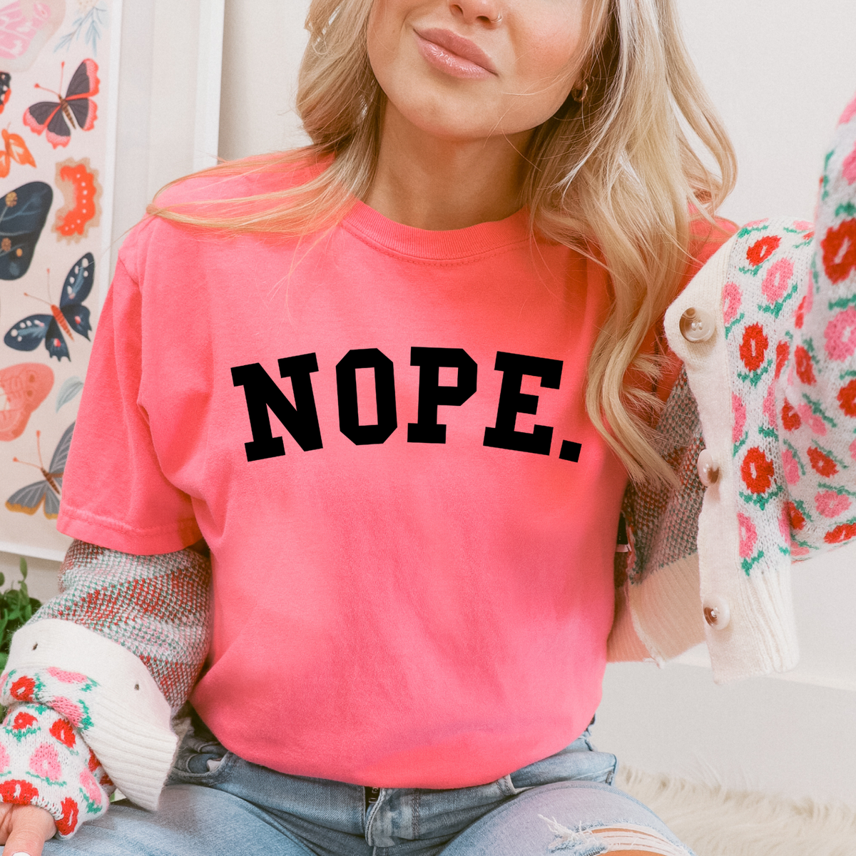 NOPE - THIN MATTE CLEAR FILM