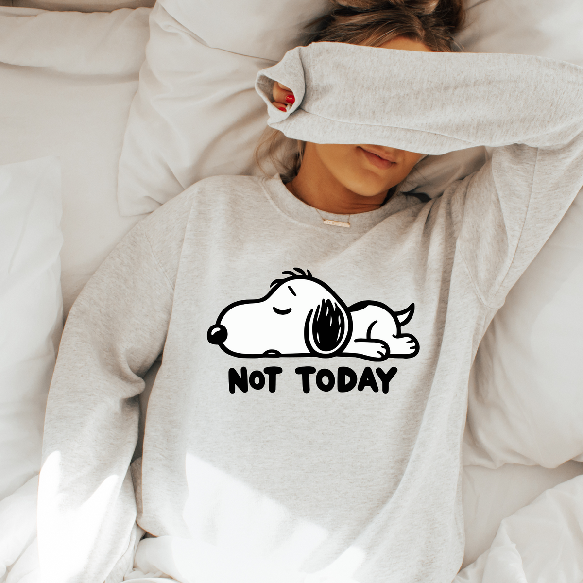 NOT TODAY - THIN MATTE CLEAR FILM