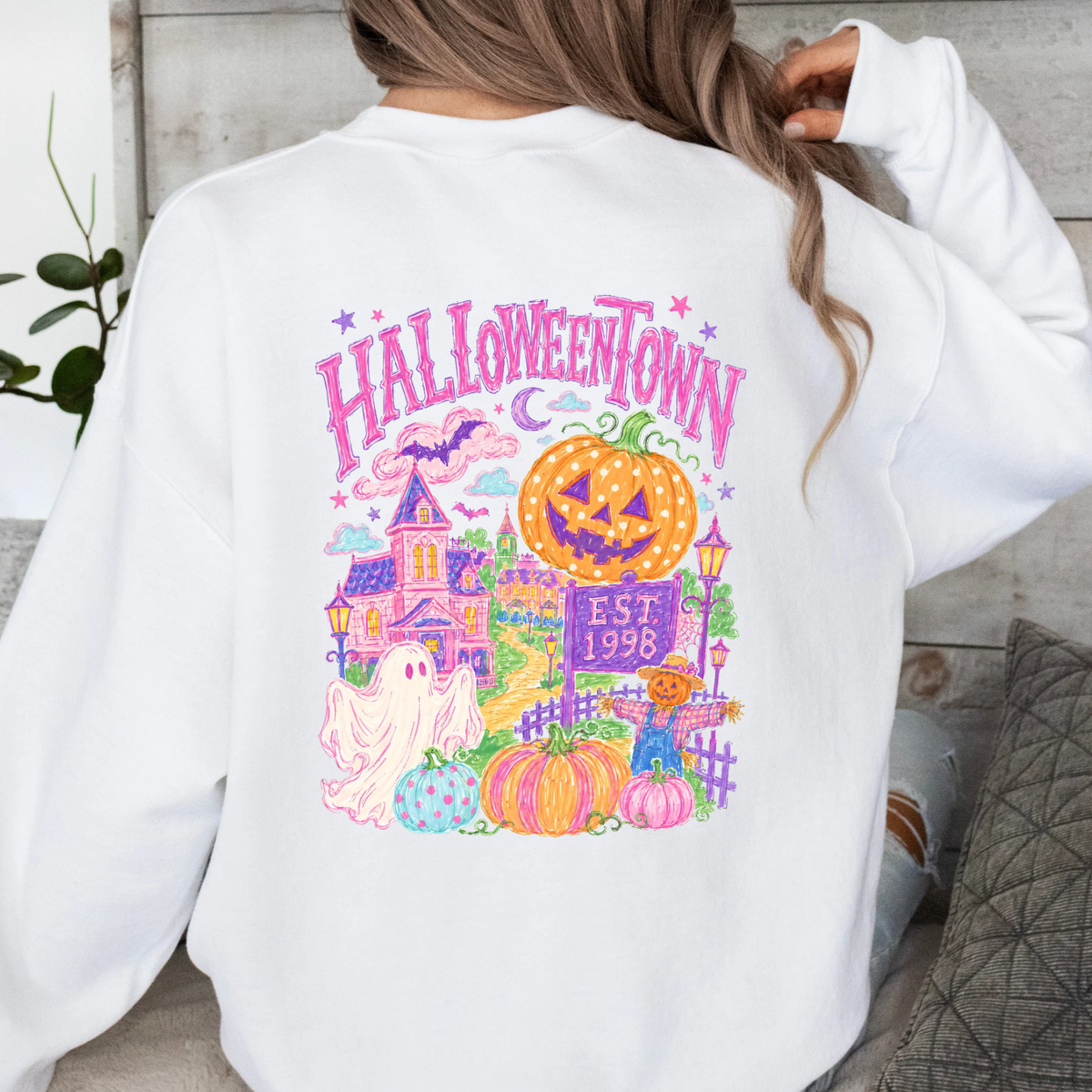 PINK HALLOWEENTOWN SET