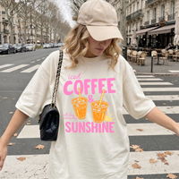 PINK ICED COFFEE - THIN MATTE CLEAR FILM