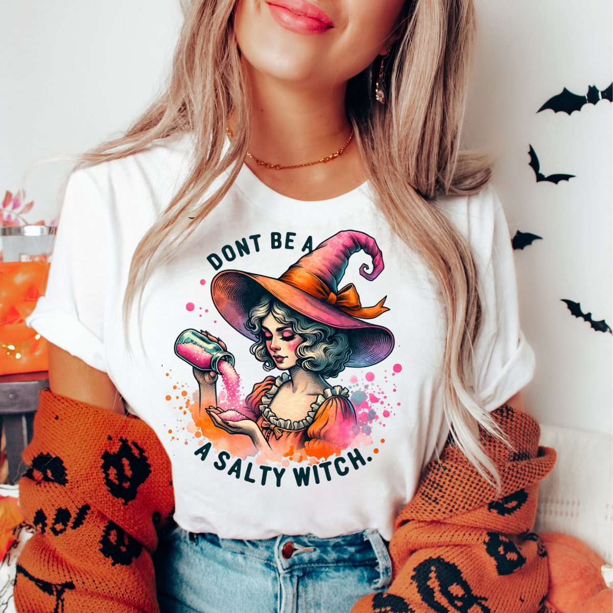 DON'T BE A SALTY WITCH - THIN MATTE CLEAR FILM
