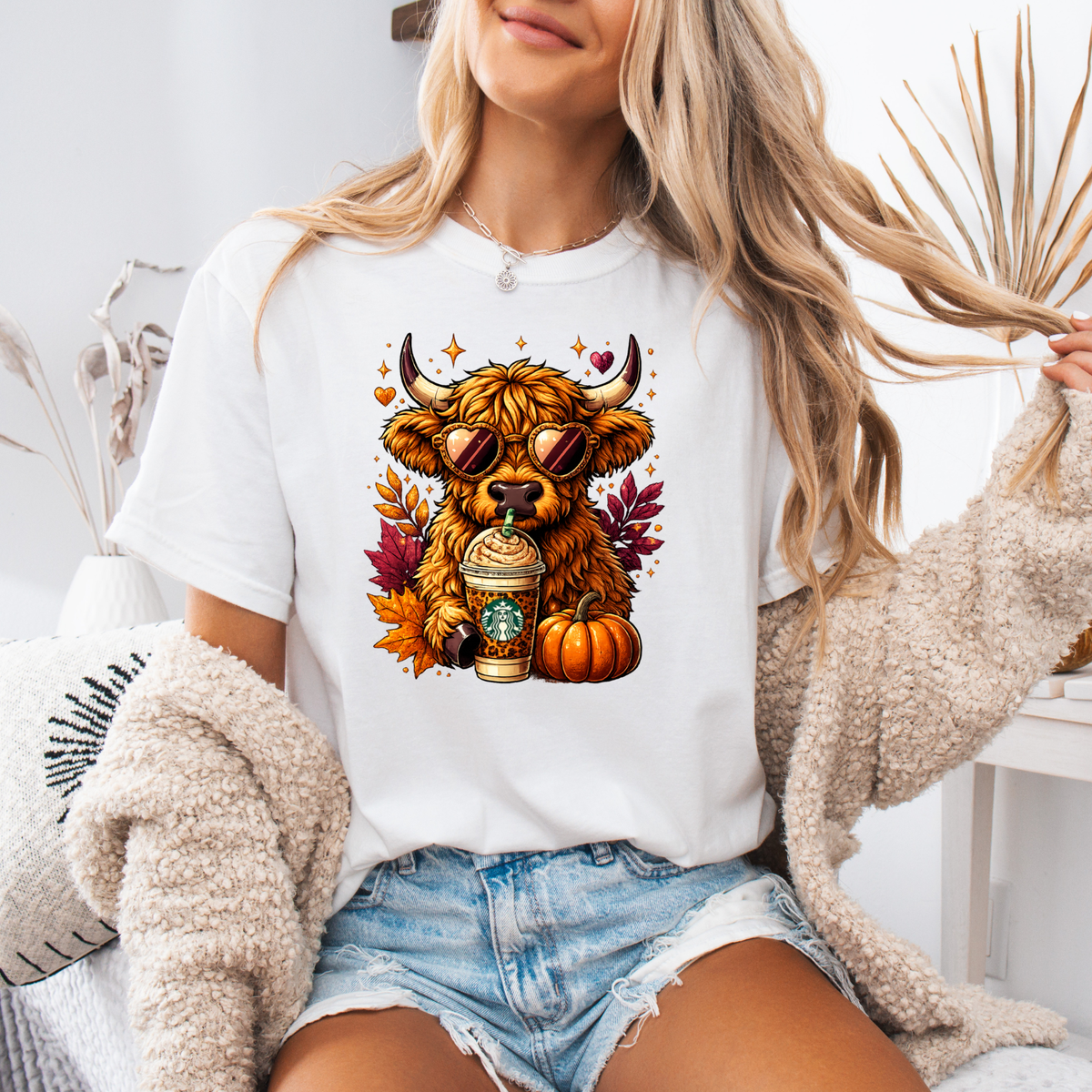 FALL COFFEE HIGHLAND COW