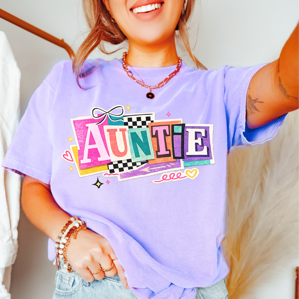 AUNTIE - THIN MATTE CLEAR FILM