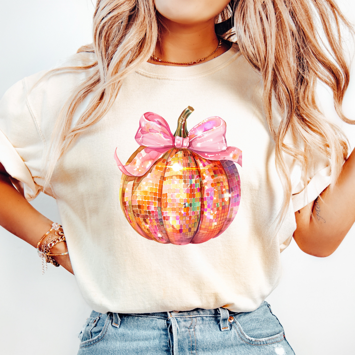 SEQUIN PUMPKIN - THIN MATTE CLEAR FILM